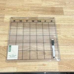 lot 3199 image: Monthly Dry Erase Board - Retail $0