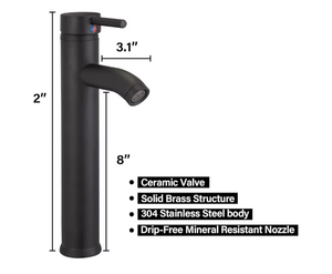 lot 3261 image: Bathroom Faucet and Drain Kit - Retail $50