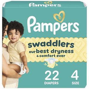 lot 7215 image: Pampers Swaddlers Sensitive Disposable Diapers - unsure count