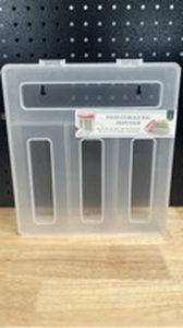lot 7240 image: Food Storage Bag Dispenser Organizer