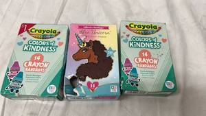 lot 7245 image: Crayola Bandages Set and Afro Unicorn Bandages