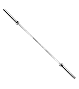 lot 4651025 image: BalanceFrom Olympic Bar for Weightlifting and Power Lifting Barbell, 700-Pound Capacity - Retail $58