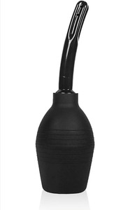 lot 4651031 image: BKSDUEH 310ml Personal Enema Bulb for Men and Women, Black - Retail $10