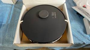 lot 3009 image: bObsweep Bio Self-Emptying Robot Vacuum & Mop, Black