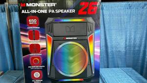 lot 3023 image: Monster 26 All-in-One PA Speaker System