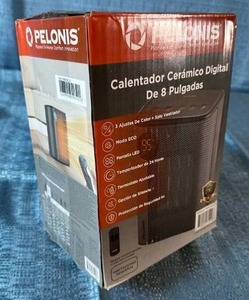 lot 6005 image: Pelonis Digital Ceramic Fan Space Heater