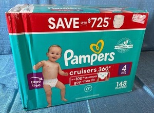 lot 6008 image: Pampers Cruisers 360 Size 4 Diapers