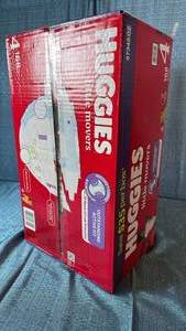 lot 6010 image: Huggies Little Movers Diapers Size 4