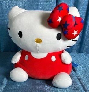 lot 6058 image: Hello Kitty Patriotic Weighted Pillow