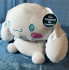 lot 6059 image: Cinnamoroll White WEIGHTED Plush Bunny
