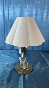 lot 6102 image: Stick Lamp with Bow Brass - Threshold�� designed with Studio McGee