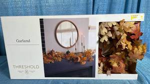 lot 7003 image: Target Threshold Autumn Leaf Wall Art