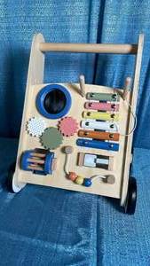 lot 7007 image: Wooden Activity Cube Educational Toy