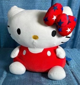 lot 7025 image: Hello Kitty Patriotic Weighted Pillow