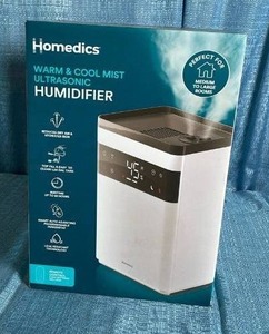 lot 7049 image: Homedics TotalComfort Warm & Cool Mist Ultrasonic Humidifier
