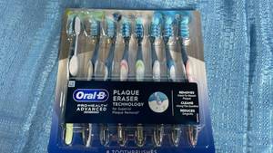 lot 7060 image: Oral-B Pro-Health Advanced Toothbrush 8-Pack
