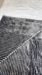 lot 7131 image: Members Mark Ribbed Throw Blanket