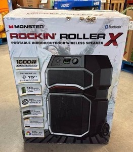 lot 8003 image: Monster Rockin Roller X Wireless Speaker