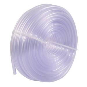 lot 584 image: Eastman 14 Inch ID (38 Inch OD) PVC Clear Vinyl Tubing, 100 Foot Length, 98618 - Retail $29