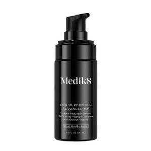 lot 627 image: Medik8 Liquid Peptides Advanced MP - Peptide Serum - Face Serum for Wrinkle Reduction - Hydrating and Supports Collagen, Hyaluronic Acid - 1 oz - Retail $94