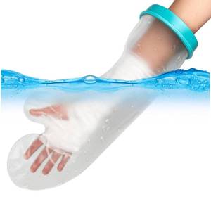lot 639 image: Waterproof Cast Cover for Shower Arm Adult - Medical Grade Material Hand Wrist Elbow Protector - Watertight Bandage Bag for Wound Care Recovery - Broken Arm Must Haves Post Surgery Gift 2026 Upgrade - Retail $9