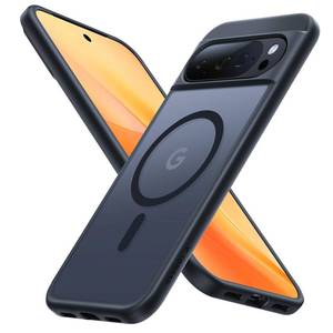 lot 654 image: TORRAS Magnetic Shockproof for Google Pixel 10 Pro CasePixel 10 Case��Military Grade 12FT Drop ProtectionFit for MagSafe, Slim Matte Translucent & Sturdy Armor Case for Pixel 1010 Pro, Black - Retail $25