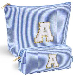 lot 677 image: YOOLIFE Valentines Gifts for Teen Girls Kids  Cosmetic Bag  Travel Toiletry Bag  Gift for Teacher Teen Girls Girlfriend Bridal Shower  Birthday Gift for Kids  15 14 13 Year Old Girl Gifts Blue A - Retail $15