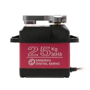 lot 682 image: ZOSKAY Servo High Torque Metal Gear Standard Digital Servo 25KG0.13S 6.8V for 18 110 RC Cars (Control Angle 180) - Retail $18