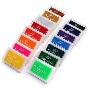 lot 689 image: Lsushine Craft Ink Pad Stamps Partner DIY Color,15 Color Craft Ink Pad for Stamps, Paper, Wood Fabric (Pack of 15) - Retail $13