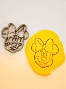 lot 29641 image: T3D Cookie Cutter Minnie Cookie Cutter, Suitable for Cakes Biscuit and Fondant Cookie Mold for Homemade Treats
