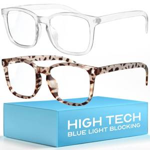 lot 29659 image: livho High Tech Blue Light Glasses - Advanced Blue Light Blocking Computer Glasses - Screen Fatigue & UV Protection