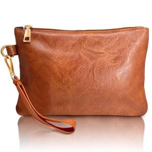 lot 29695 image: K.E.J. Wallet Women Clutch Purses for Women Brown Wristlet with Wrist Strap Clutch Bag Wristlet Handbags Wallet for Womens Ladies Christmas Gifts