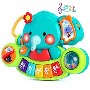 lot 48423 image: Baby Piano Toy 6 to 12 Months Light Up Music Baby Toys for 6 9 12 18 Months Early Learning Educational Piano Keyboard Infant Babies Girl Toy 1 Year Old Boy Girls Gift