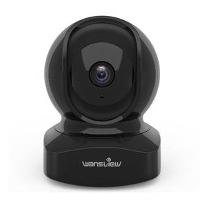 lot 48459 image: Wireless Security Camera, IP Camera 1080P HD Wansview, WiFi Home Indoor Camera for BabyPetNanny, Motion Detection, 2 Way Audio Night Vision, Compatible with Alexa, with TF Card Slot and Cloud