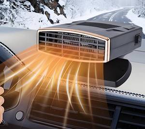 lot 51504 image: Portable Car Heaters for Vehicle,200W 12V Car Heater That Plugs into Cigartte Lighter,360° Rotatable 2-in-1 HeatingCooling Function