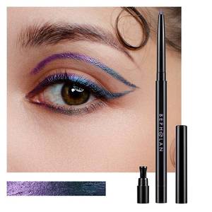 lot 51507 image: BEPHOLAN Metallic Eyeliner Pencil, Blue Purple Shifting Colors Glitter Waterproof Eye Liner, 24h Long-Lasting Pen, Purple-Blue (NORTHERN LIGHT)