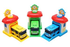 lot 51513 image: Tayo Rogi Lani Shooting-Car Station - The Little Bus Tayo Friends Toy Car