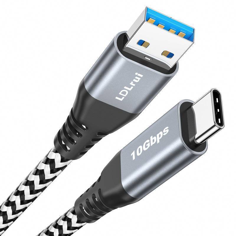 lot 27488 image: USB C Data Cable 10Gbps Transfer 6FT USB A to USB Type C Charger, High Speed USB 3.2 Gen 2 Sync & Charge Cord for iPhone 1615 Pro CarPlay, Samsung Galaxy S24S23S22S21 Android Auto, PS 5
