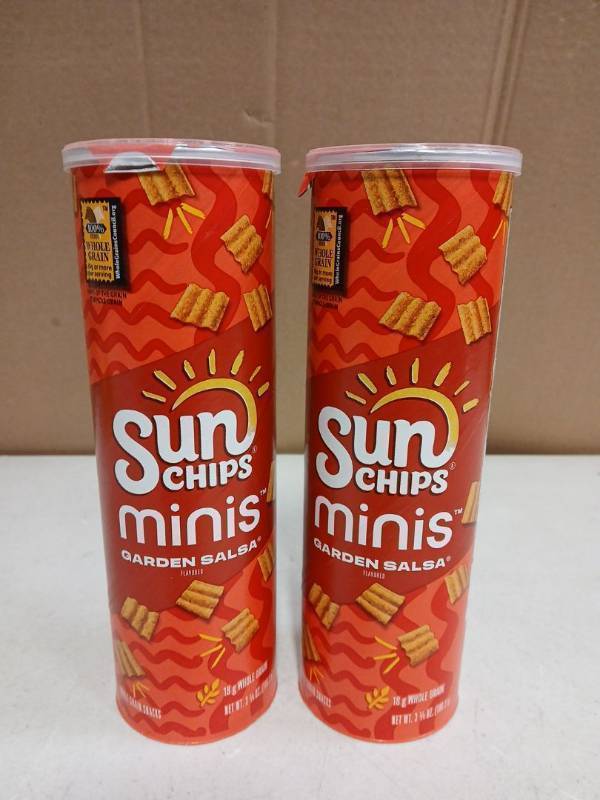 lot 31894 image: Sun Chips Minis Garden Salsa Flavor - 2 Pack