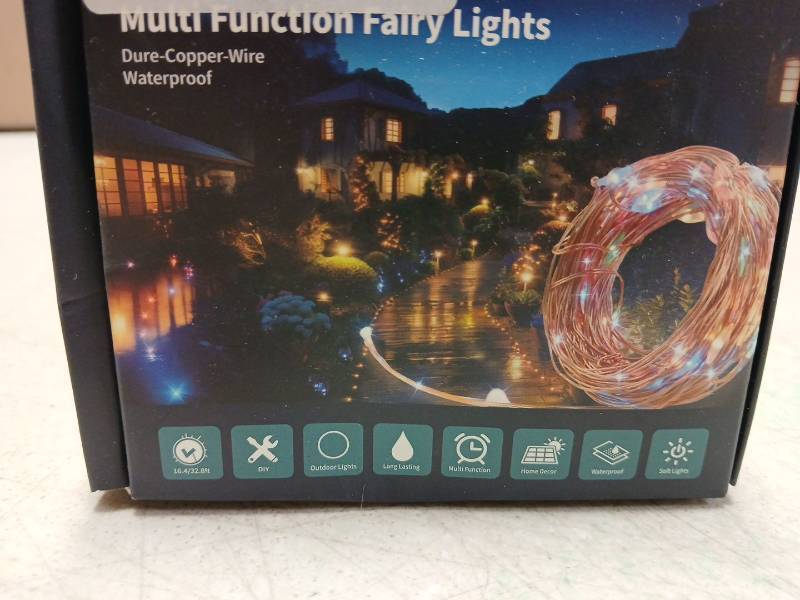 lot 36635 image: Ariceleo Plug In 10M Multifunction Copper Wire Fairy Lights