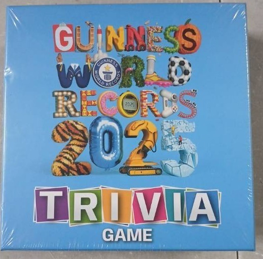 lot 44595 image: Guinness World Records 2025 Trivia Board Game