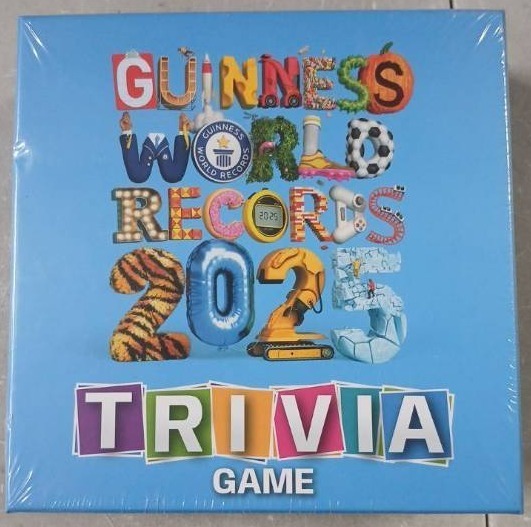 lot 44596 image: Guinness World Records 2025 Trivia Board Game