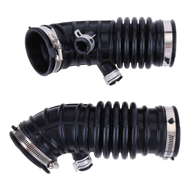 lot 54442 image: 1Pair Air Intake Pipe Hose Compatible for Nissan 2009-2020 370Z & Infiniti 2008-2013 G37 13 EX37 3.7 v6 Car Front Left Right Intake Hose Set Replaces 16576-EY00B 16576-EY00A - Retail $70