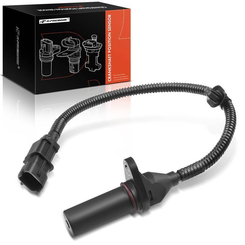 lot 61599 image: A-Premium 39180-2B000 Engine Crankshaft Position Sensor Compatible with Hyundai, Kia & Dodge Models - Elantra 11-20, Soul, Forte, Accent, Tucson, Rio, Veloster, Attitude - 1.6L 1.8L 2.0L - # SU13885 - Retail $15