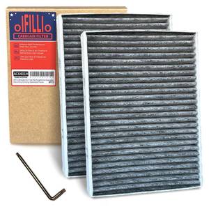 lot 43916 image: HEPA Cabin Air Filter for BMW X5 X7 X6 (2019-2025), 530i 540i 530e M5 M550i (2017-2023), 740i 750i (2016-2022), Replaces OE 64119366401 64115a1bdb6 (2PCS) - Retail $26