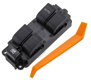 lot 43924 image: Power Window Switch for 2004-2009 Mazda 3, 2009 Mazda 3 Sport. river Side Front Left Door Electric Master Control Switch BN8F66350A. - Retail $20