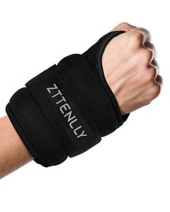 lot 44005 image: Wrist Weights Sets of 2 - Adjustable Size - 1lbs22lbs23lbs2 Thumb Loops Lock Arm Hand Weights Sets for Women & Men - Suitable for Walking, Physical Therapy, Running, Yoga, and Aerobics - Retail $14