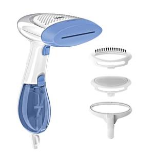 lot 44043 image: Conair Handheld Garment Steamer for Clothes, Extreme Steam 1200W, Portable Handheld Design. WELL USED. - Retail $43