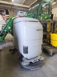 lot 11504 image: Advance Floor Scrubber with APA Battery Charger