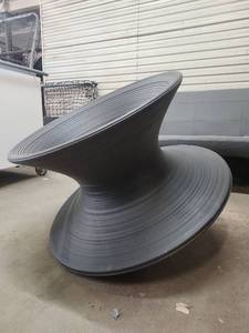lot 11513 image: Circular Spin Rotating  Chair